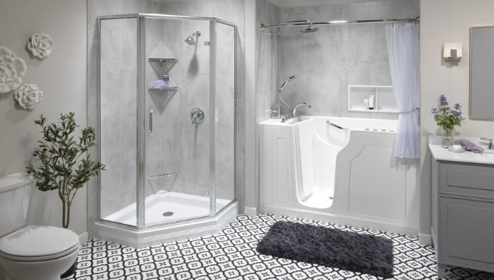 Full Bathroom Makeover in Schererville, IN